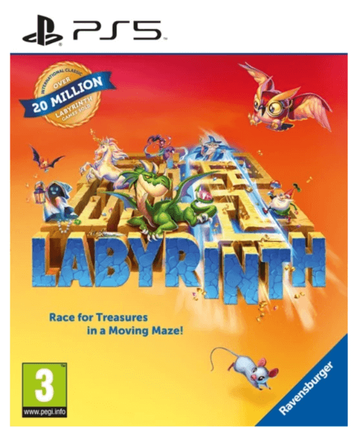 Ravensburger: Labyrinth box art for Playstation 5